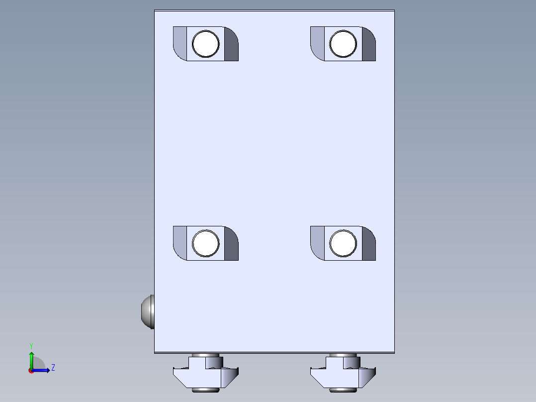 铝型材及其附件3.31.100.40.80.M5.ST后视图