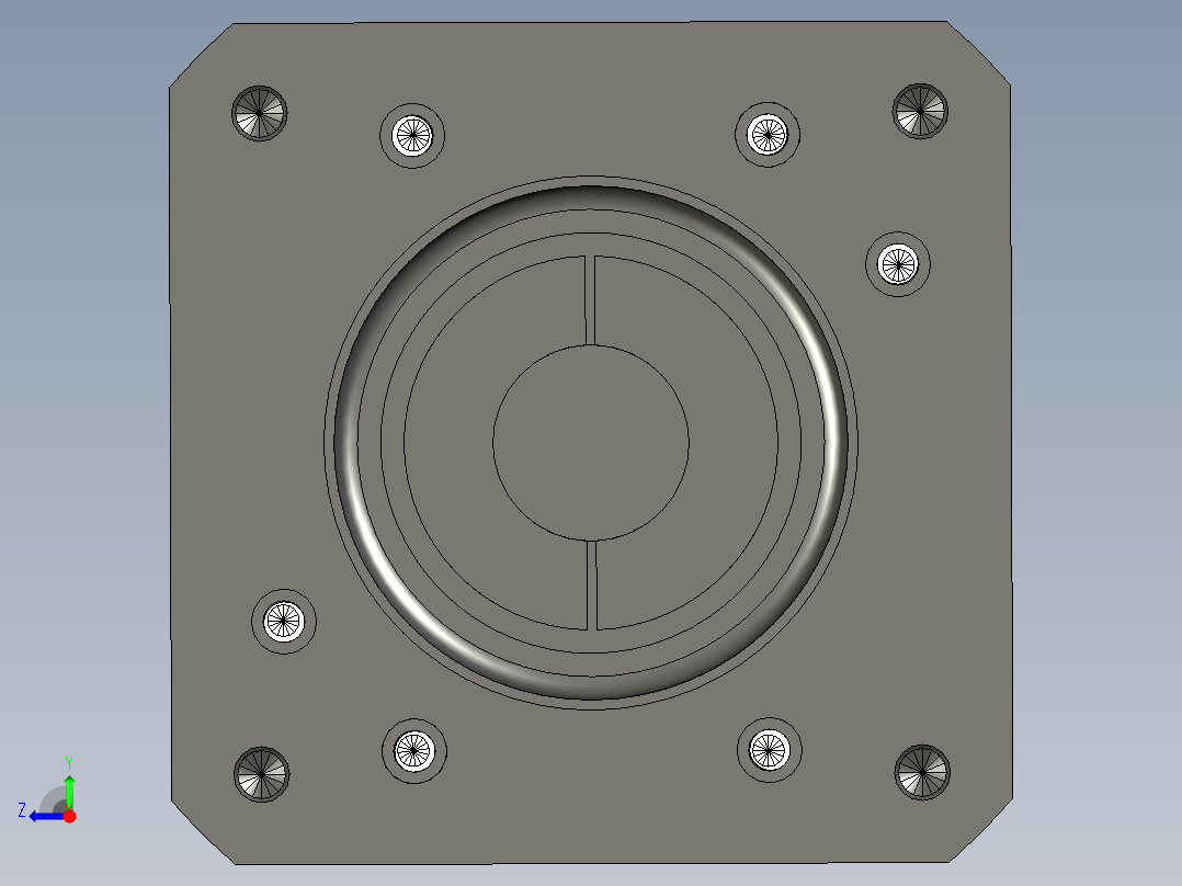 直齿PLH160-L2 42-114.3-200-M12.stp右视图