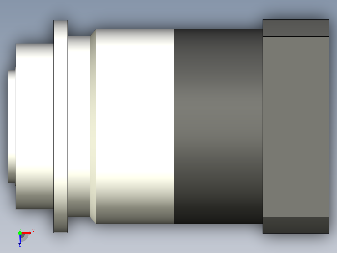 直齿PLH160-L2 42-114.3-200-M12.stp俯视图