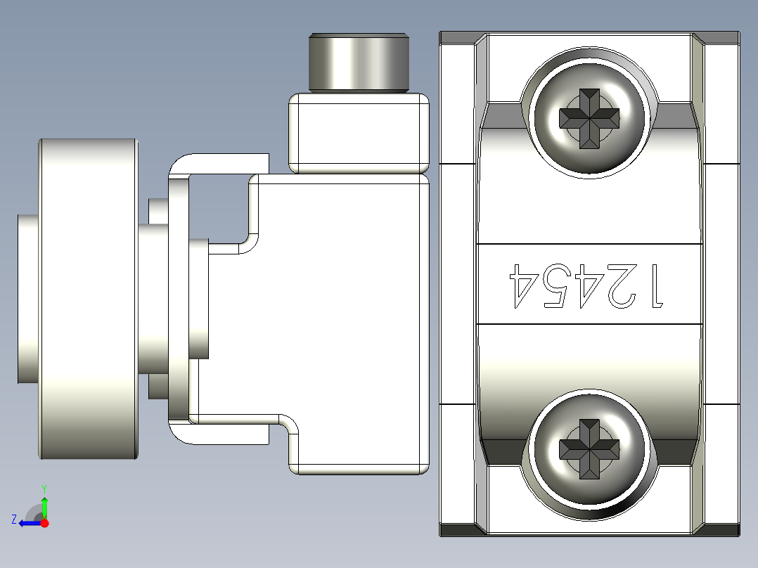 横向调节-MML-M5行程开关右视图