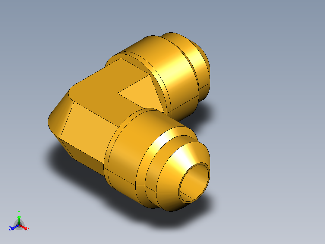 扩口式工业通用硬管接头Union Elbow 155F-6