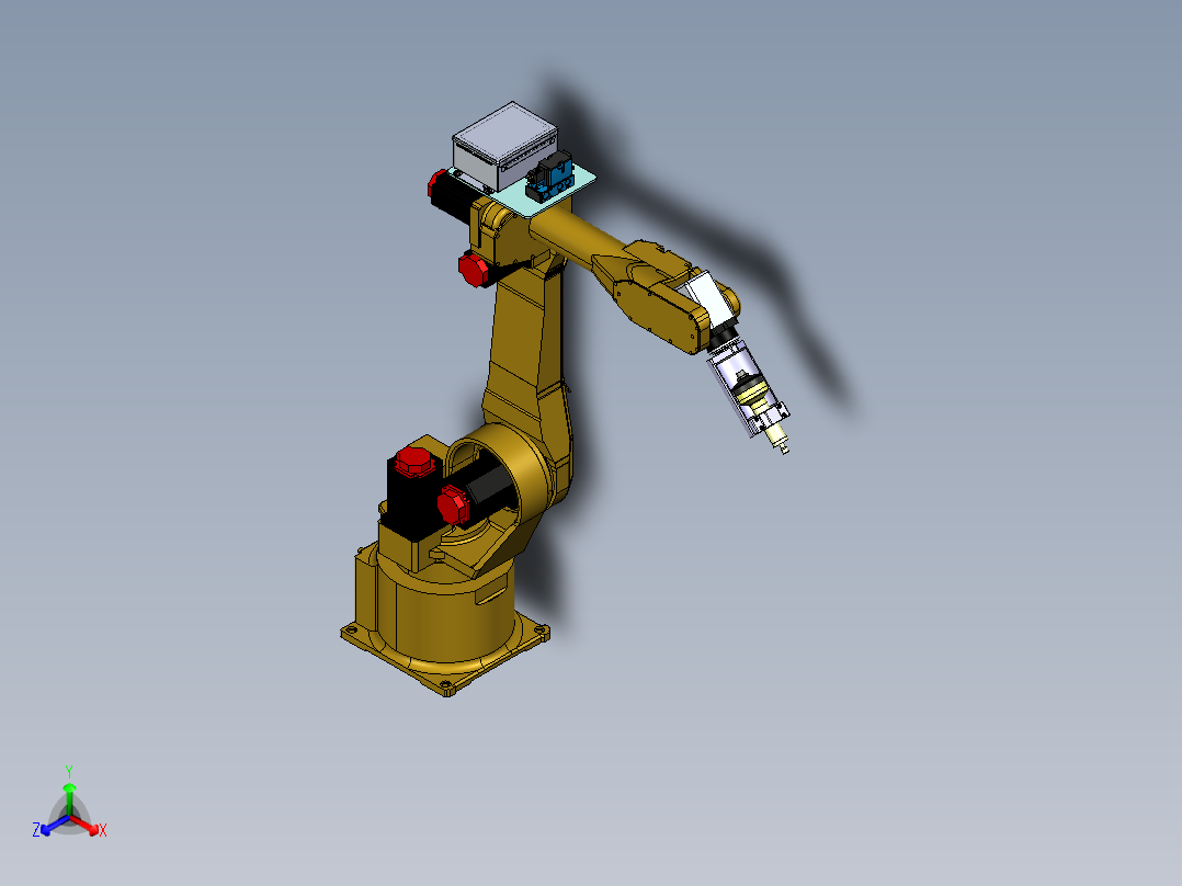 点胶机器人CROE2.0.zip正等轴测图