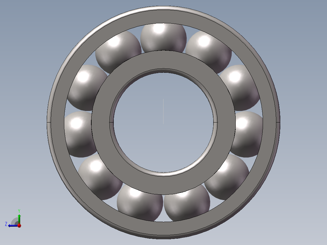 调心滚子轴承2202(带防尘盖)-Idea.a右视图