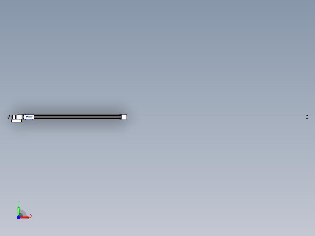 威洛博LB.GB同步带传动--欧规系列GB8-L96-S1550-BL-P40前视图