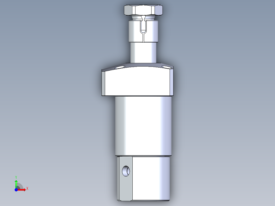 KOSMEKLHA0480-SRN多系列多零件图纸模型前视图