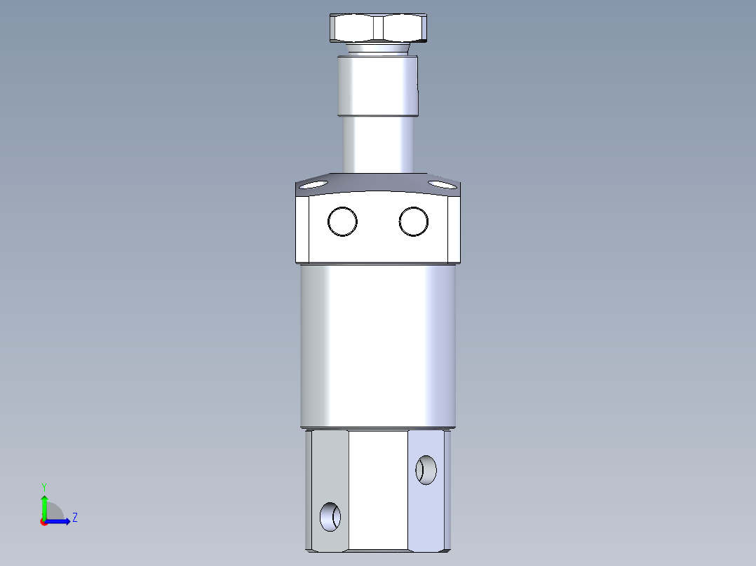 KOSMEKLHA0480-SRN多系列多零件图纸模型左视图