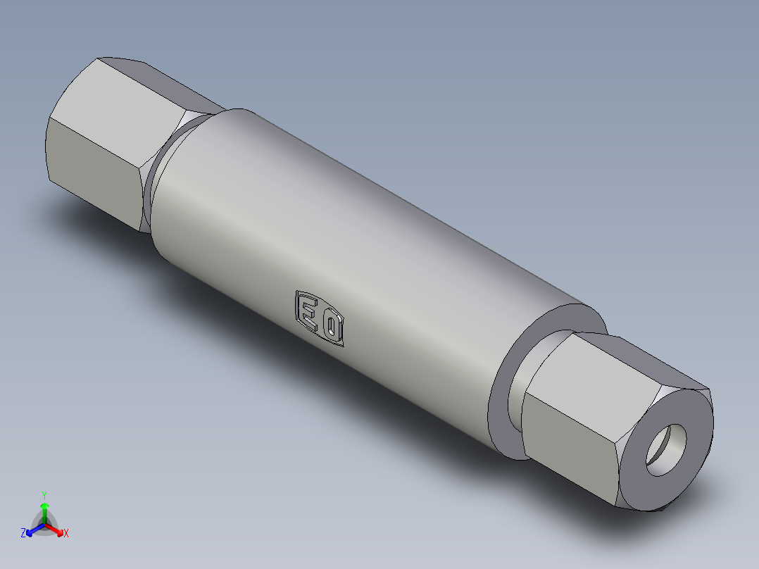 卡套式工业通用硬管接头EO_Weld_bulkhead_fitting_ESV06L