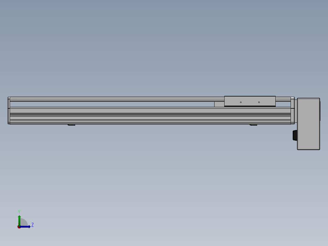精密模组MT140-L110-500-LD-M40-C4左视图