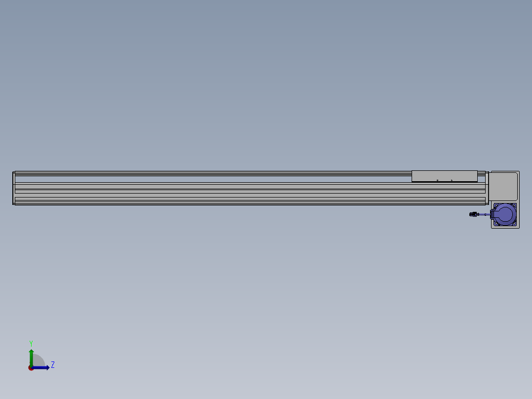 精密模组MT220-L150-1300-RD-M75-C4左视图