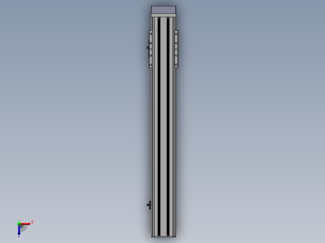 精密模组MY80D-T10-500L-BM-P20B-C4-C俯视图