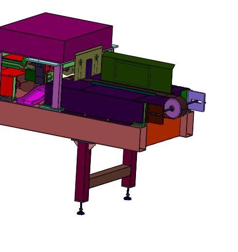 地板边缘自动封蜡机