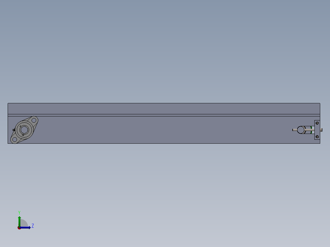 皮带输送机 (78)左视图
