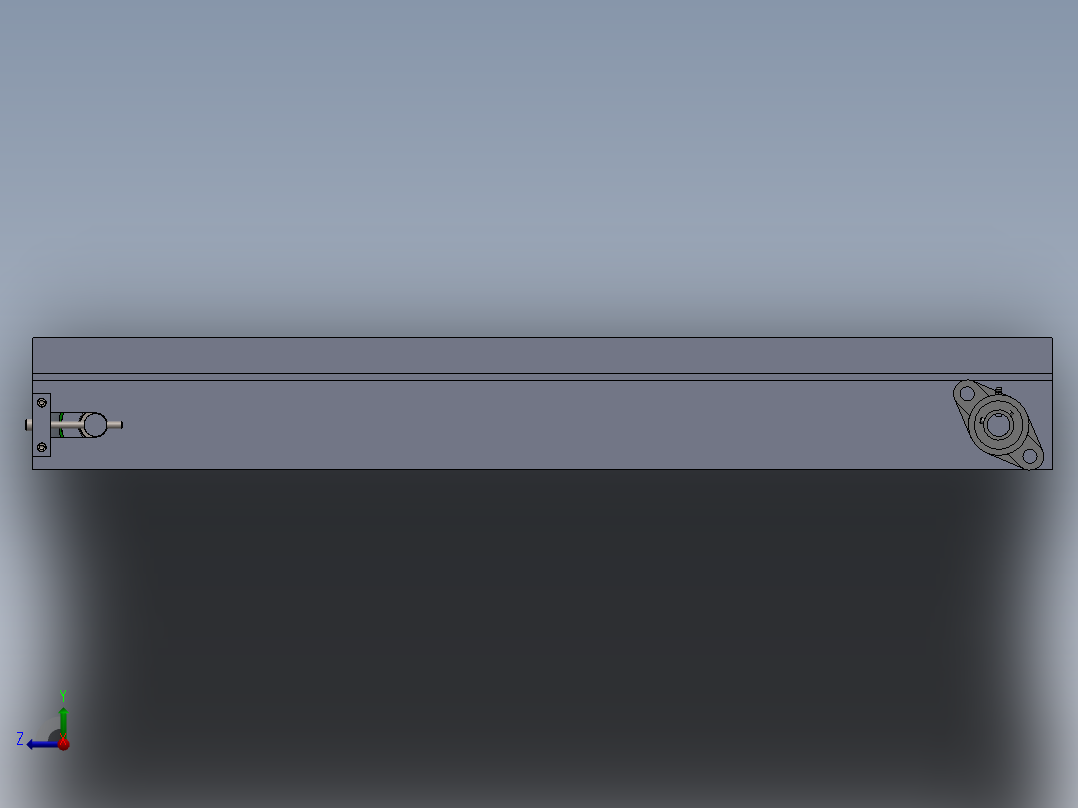 皮带输送机 (78)右视图