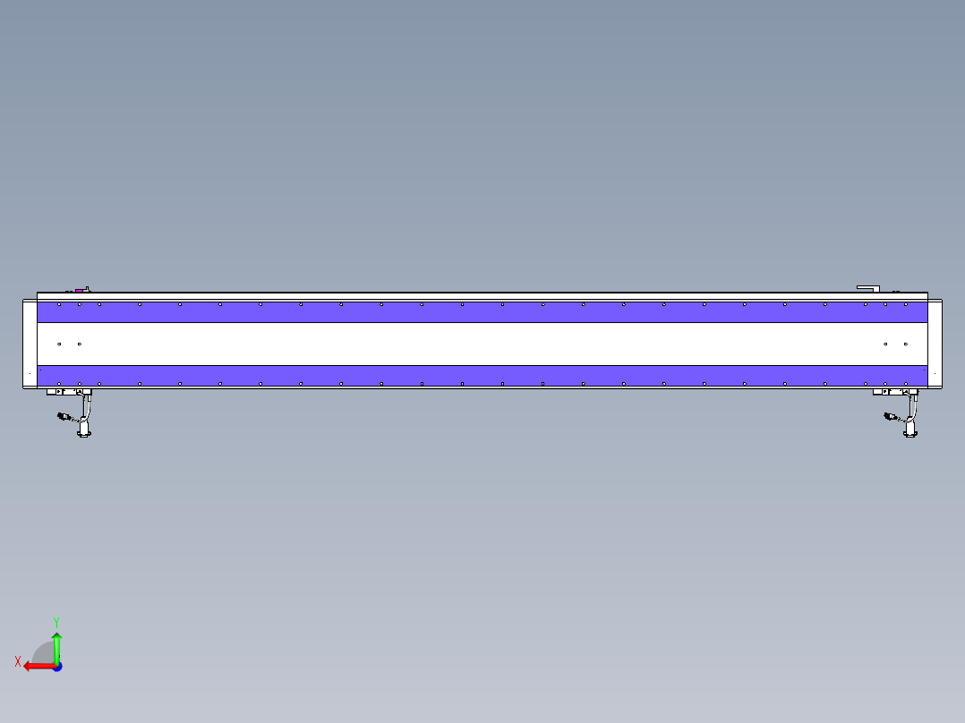 威洛博VL系列3d模型模组2VL22H1Y-S1900后视图