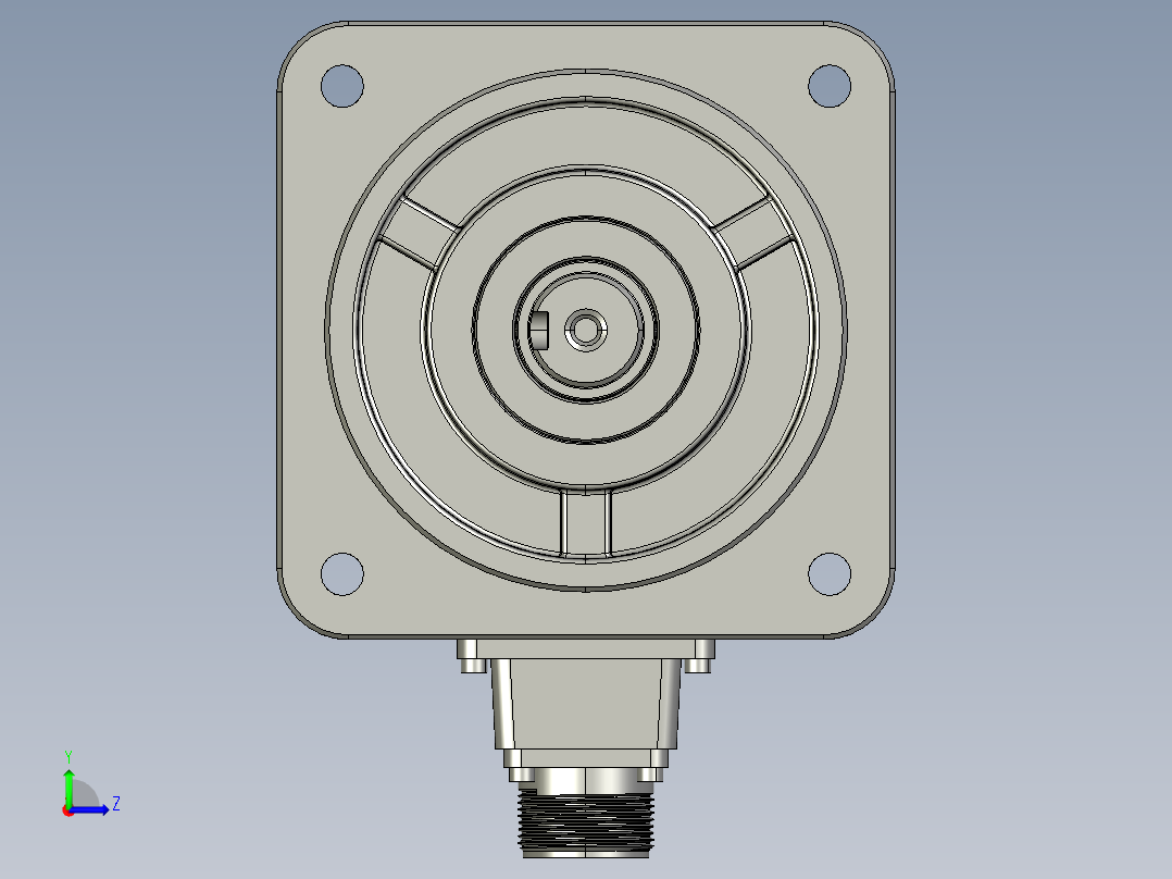 电机MS6G-130CM15B2-22P3左视图