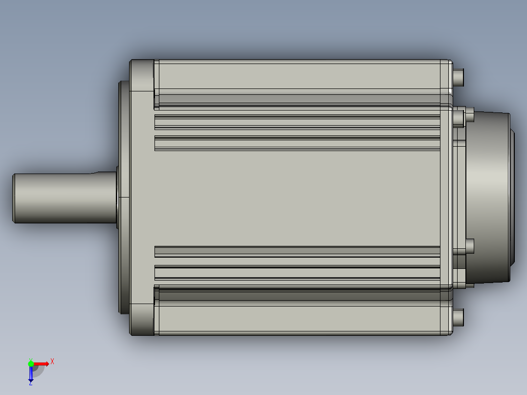 电机MS6G-130CM15B2-22P3俯视图