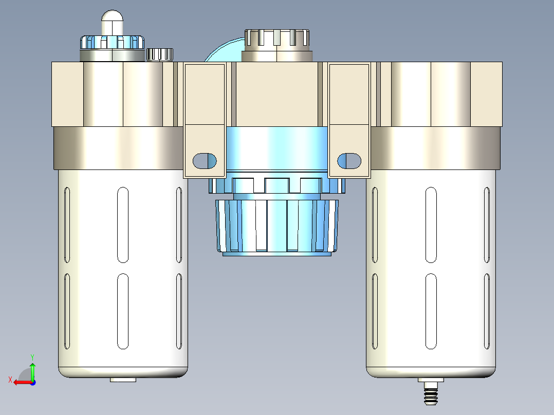 油水分离器AC AFC BC BFC系列10款后视图