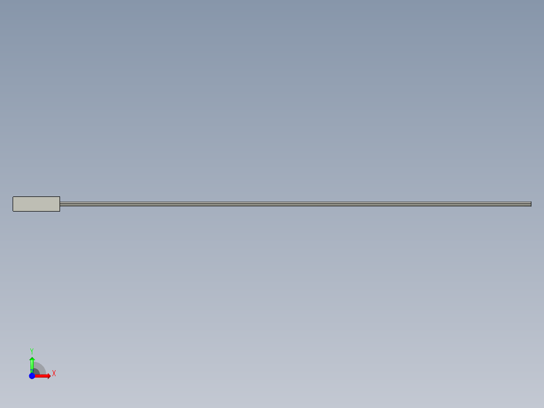 基恩士FU-51TZ_kc图纸模型前视图