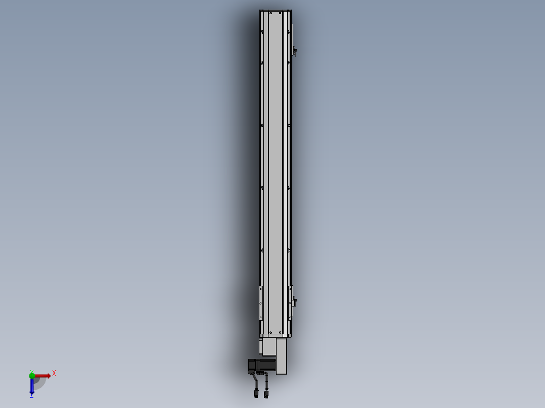 精密模组MT100-L78-800-R-M10-C4俯视图