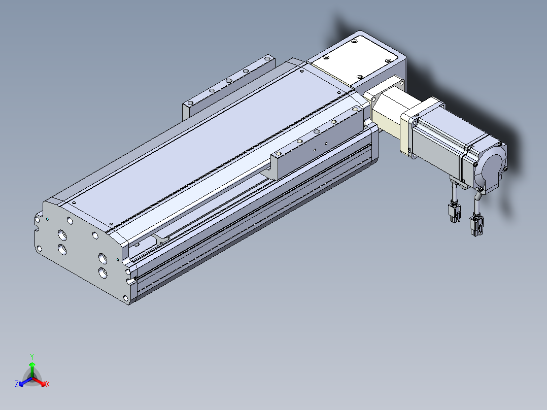 东锦同步带传动-直线滑台模组DH170B-L150-S150-BL-P400W-C3
