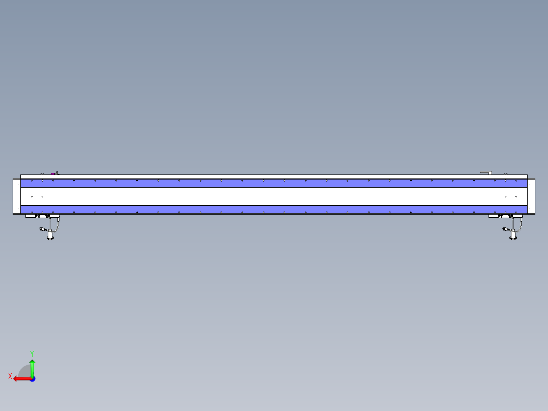 威洛博VL系列直线电机模组-2VL17E2-S2000后视图