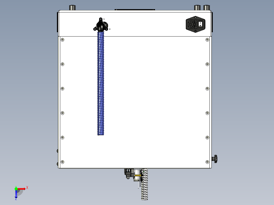 Artsy - Core-XY 3D 打印机俯视图