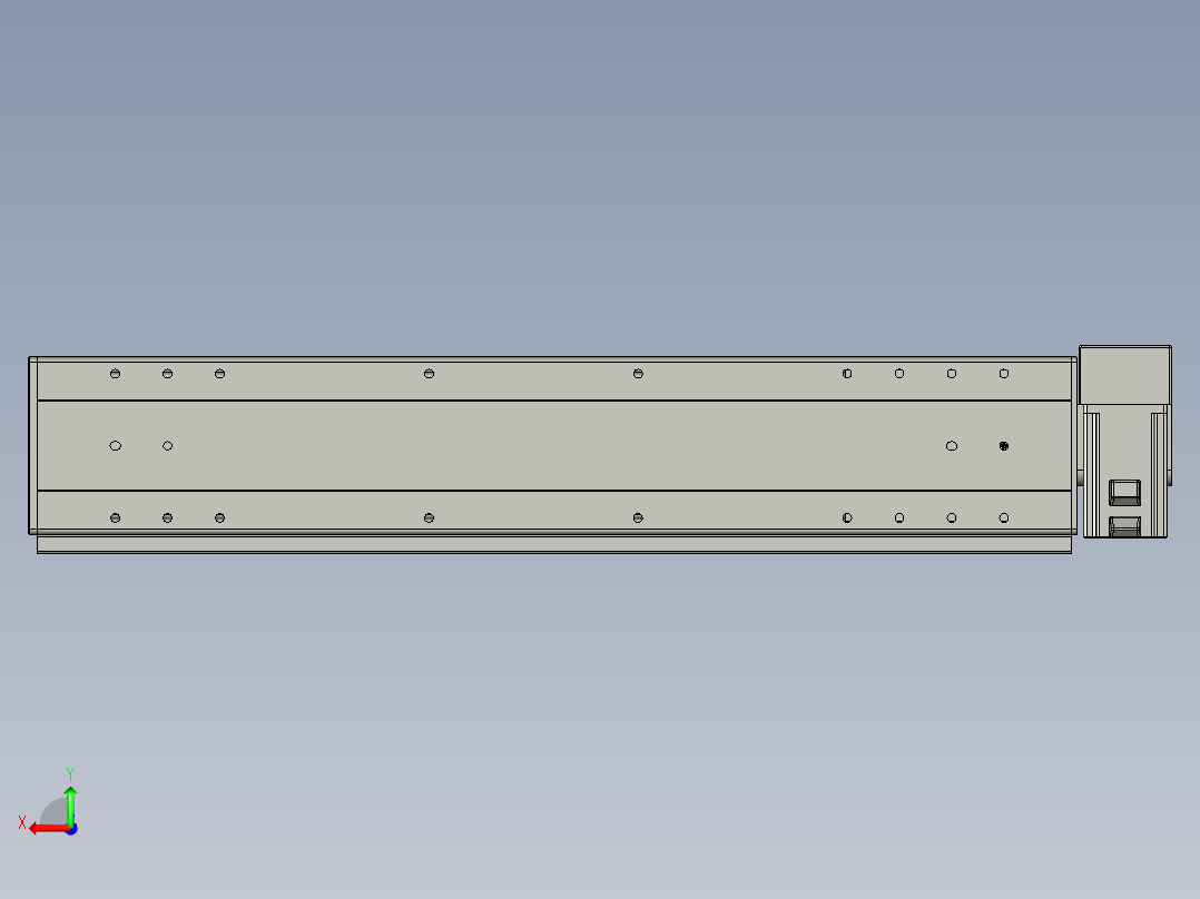 威洛博VBF17-S700-BRD后视图