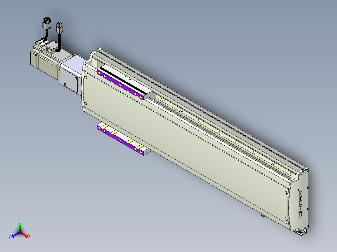 威洛博QF17-Lxx-C-S420-BC-ZP40-C3正等轴测图