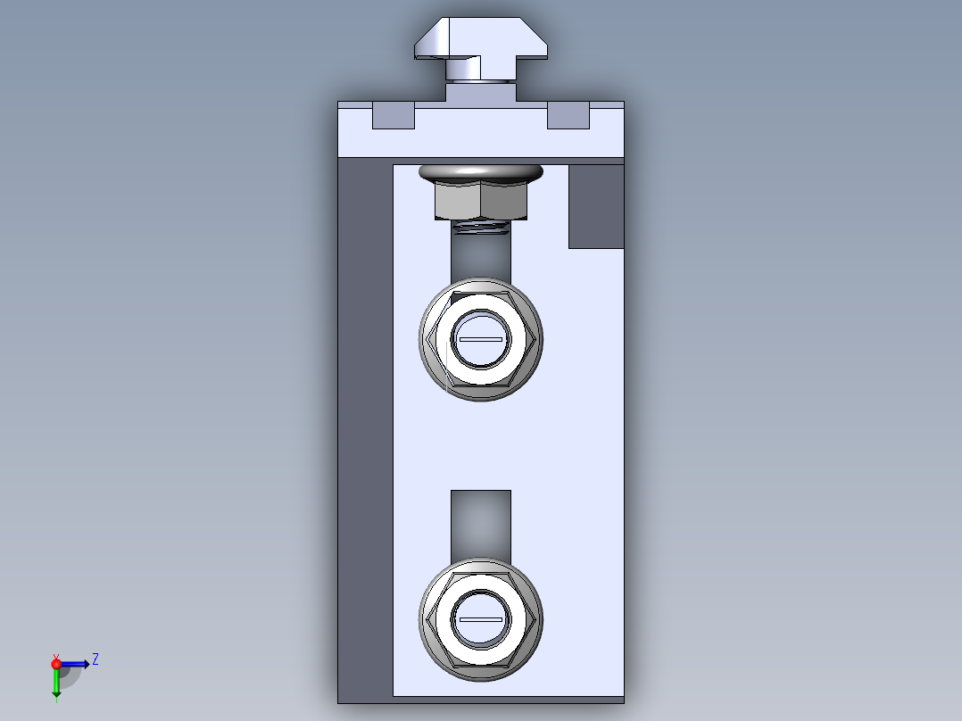铝型材及其附件3.21.45.4590.STH俯视图