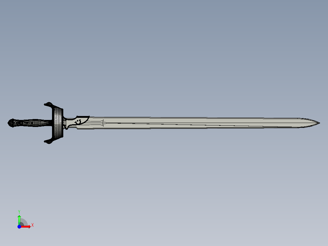剑、宝剑(141)前视图