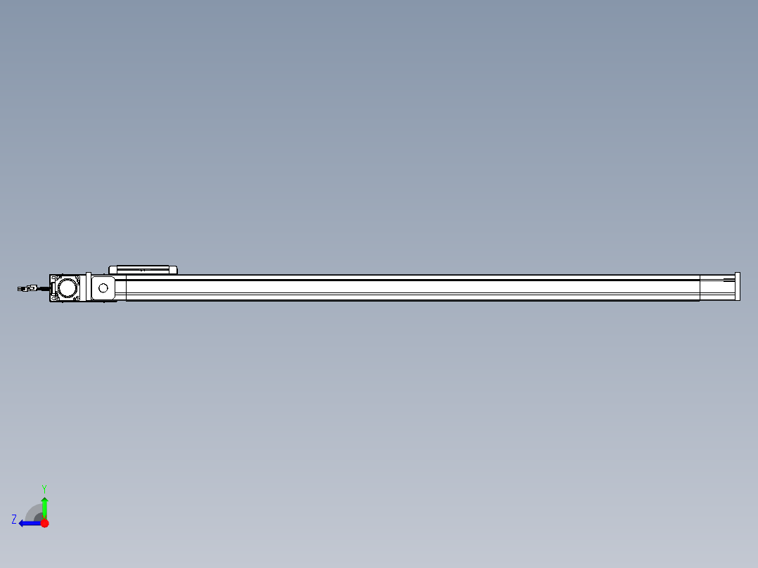 威洛博LB.GB同步带传动--欧规系列LB6A-L65-S1300-BR右视图