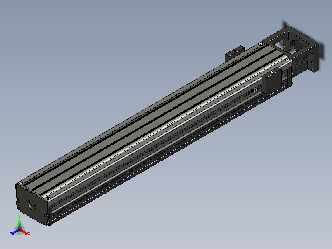 模组MK86-640S1-F0C正等轴测图