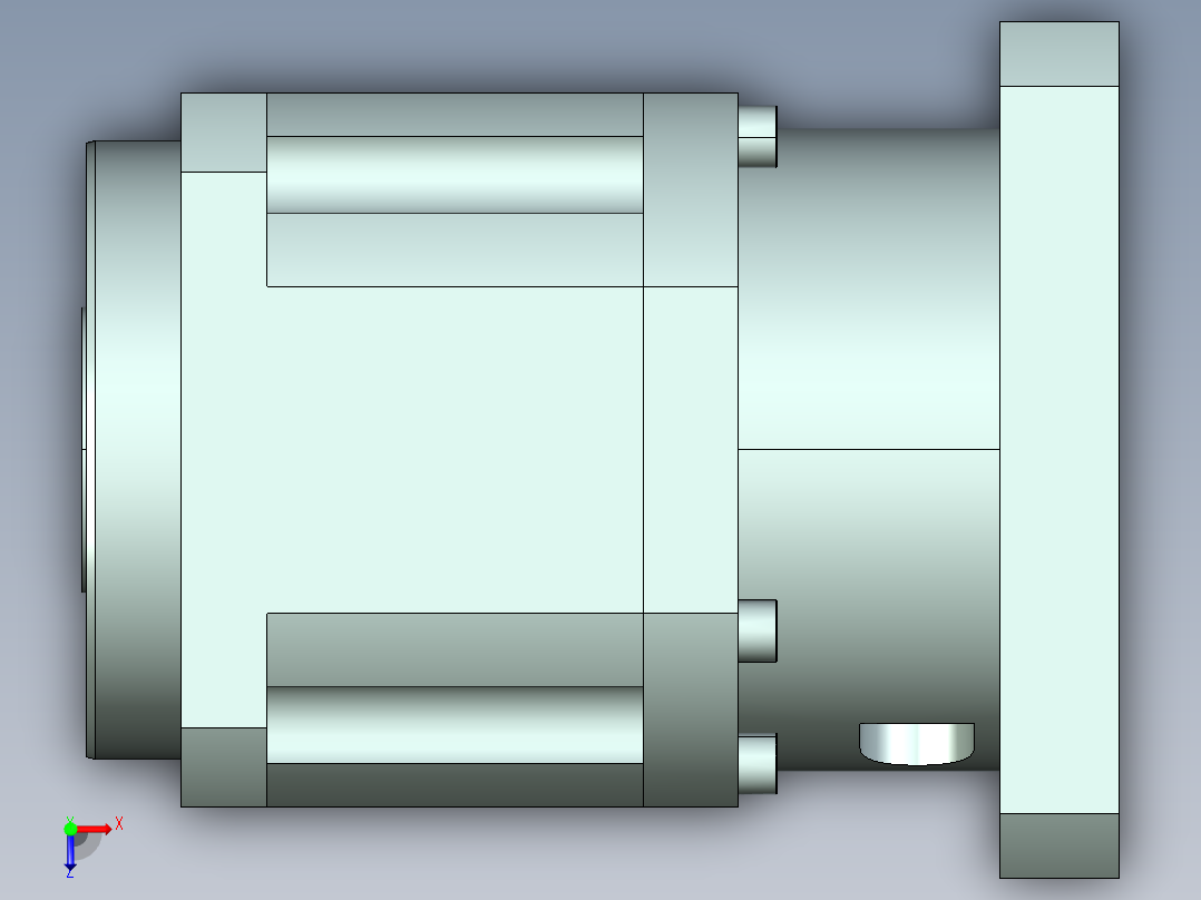 直齿孔PLX142-L1 35-114.3-200-M12-ZJ.stp俯视图