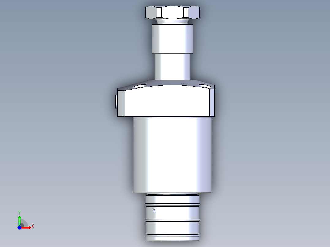 KOSMEKLHA0650-GLM多系列多零件图纸模型前视图