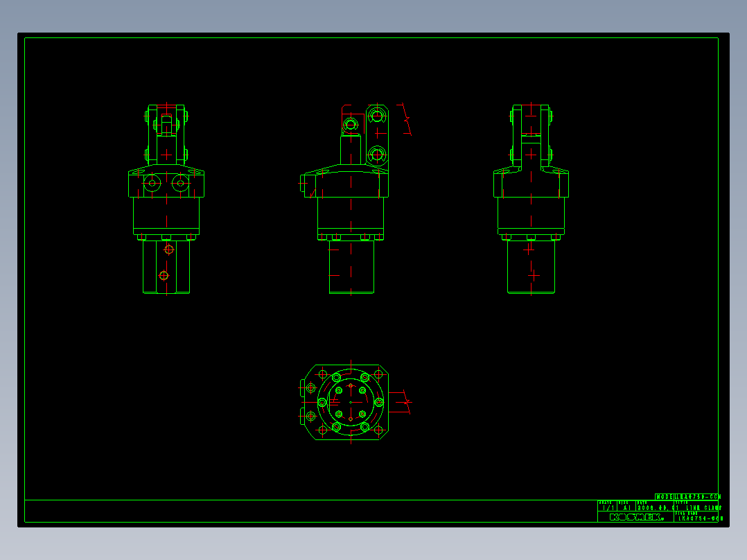 KOSMEKLKA0750-CCN_rev1多系列多零件图纸模型