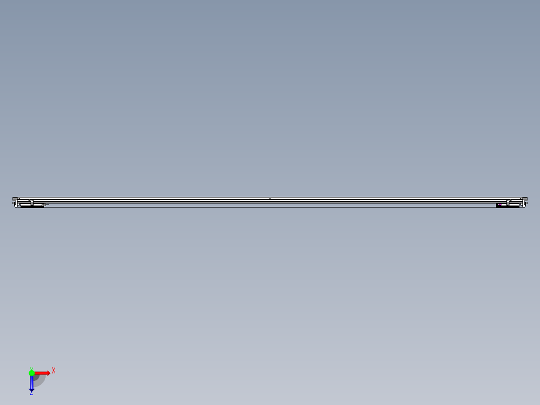 威洛博VL系列3d模型模组2VL14S2Y-S3500俯视图