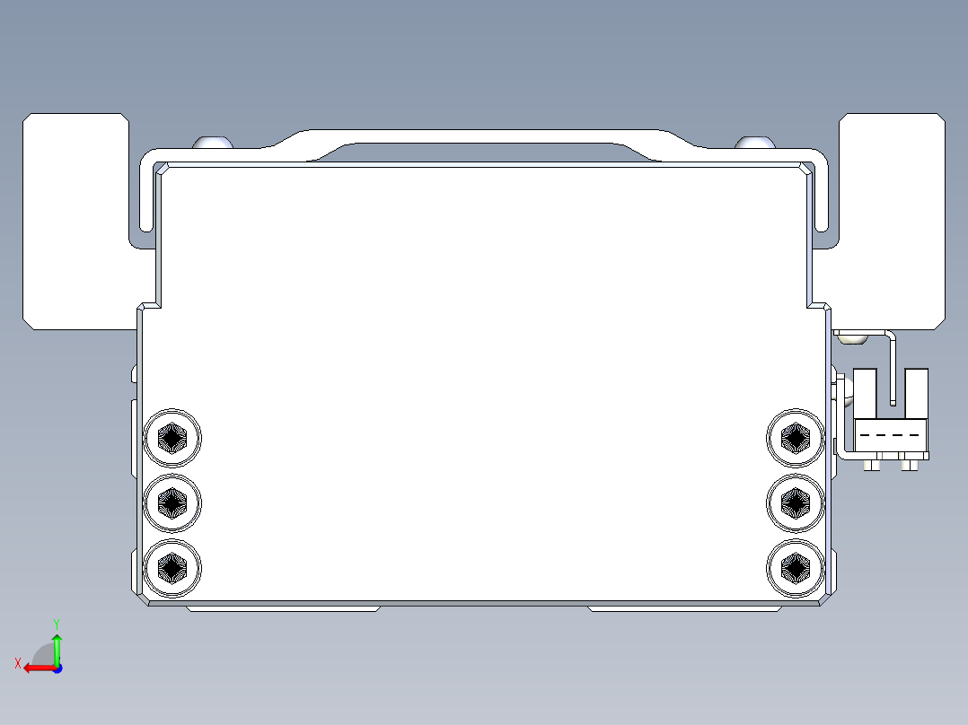 TPA-KNR-130E-2525C-L150A1-M-F0-N3线性模块铝制底座后视图