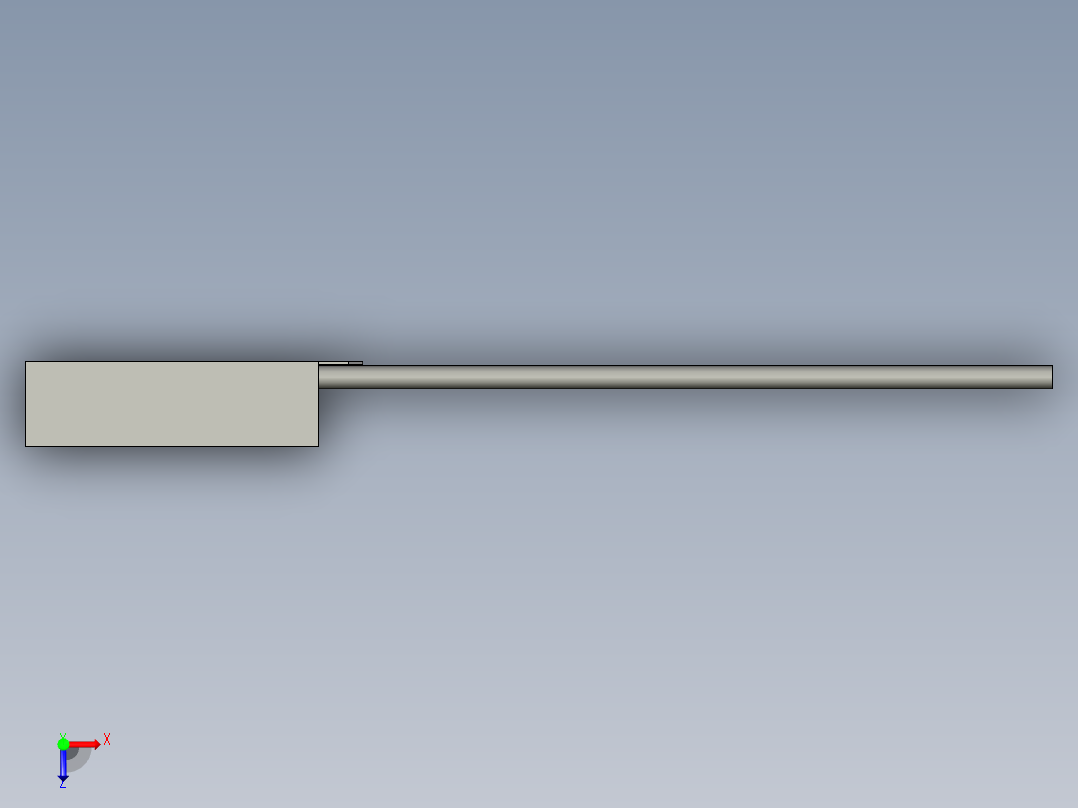 基恩士CA-DSB3_kc图纸模型俯视图