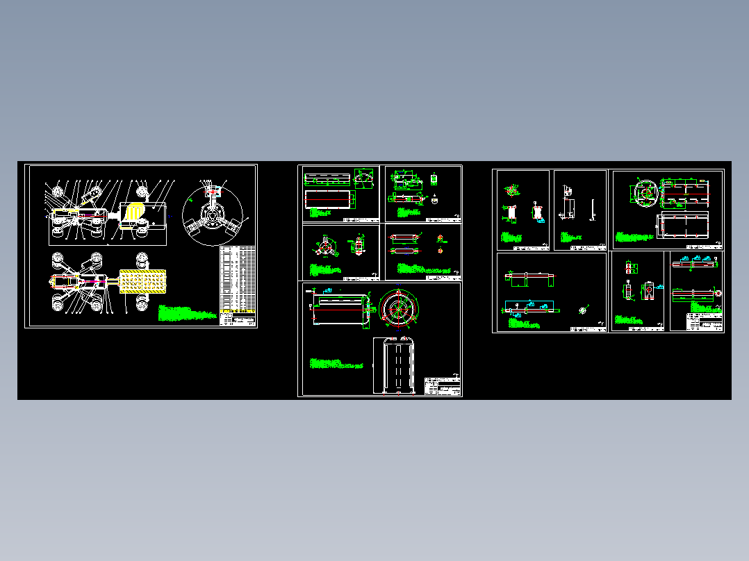 管道<span style='color: red'>机器人</span>CAD图纸若干==1284613==100