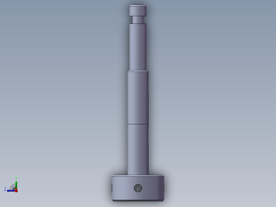 压紧螺杆LL01-4右视图