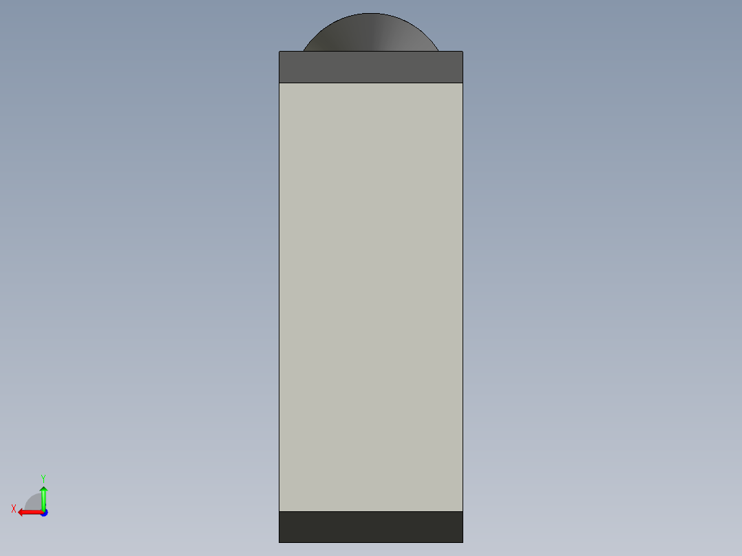 基恩士LB-12_kc图纸模型后视图