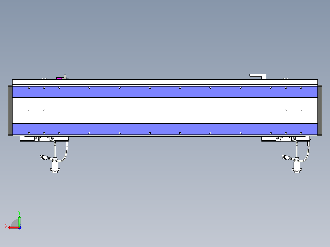 威洛博VL系列直线电机模组-2VL17E2-S600后视图