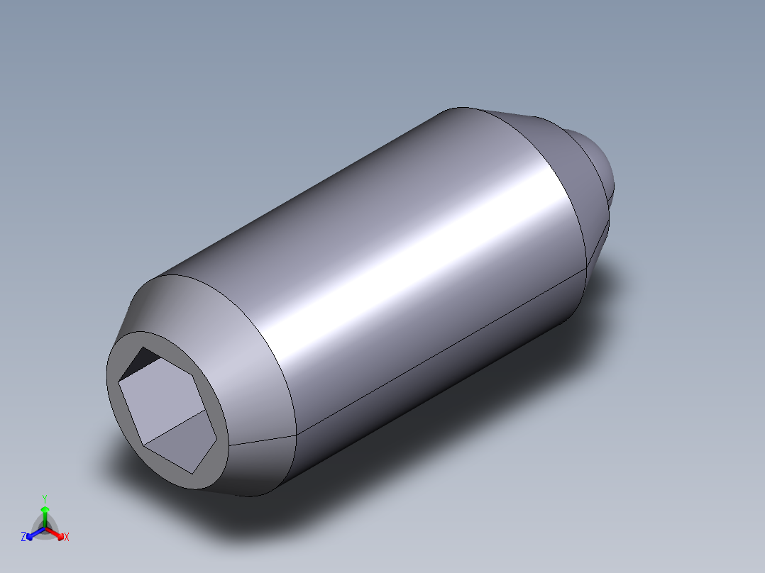 定位柱(重荷重)(內六角)2203-3D多系列多零件图纸模型