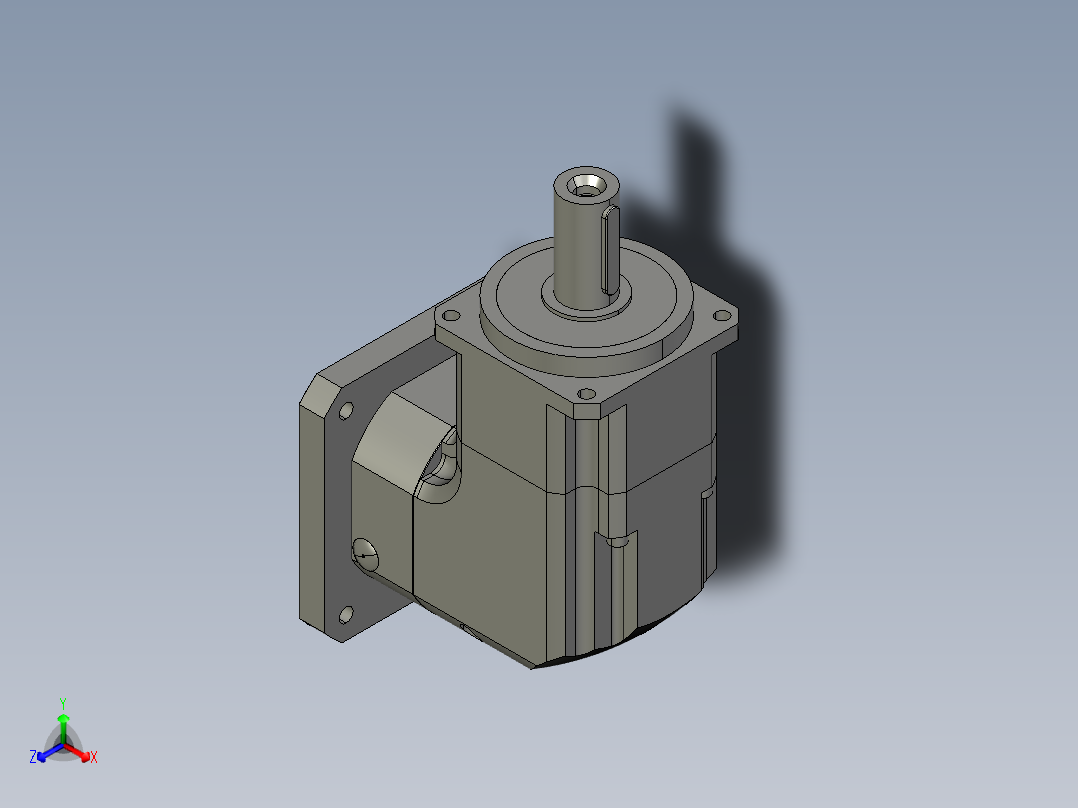 斜齿ZPGH142-L1 28-180-215-M14 LR83.STEP