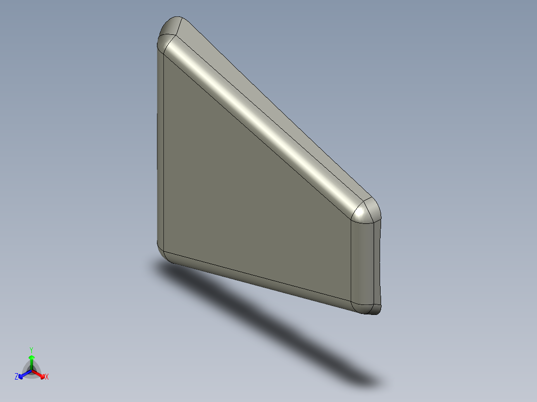 LED灯泡正等轴测图