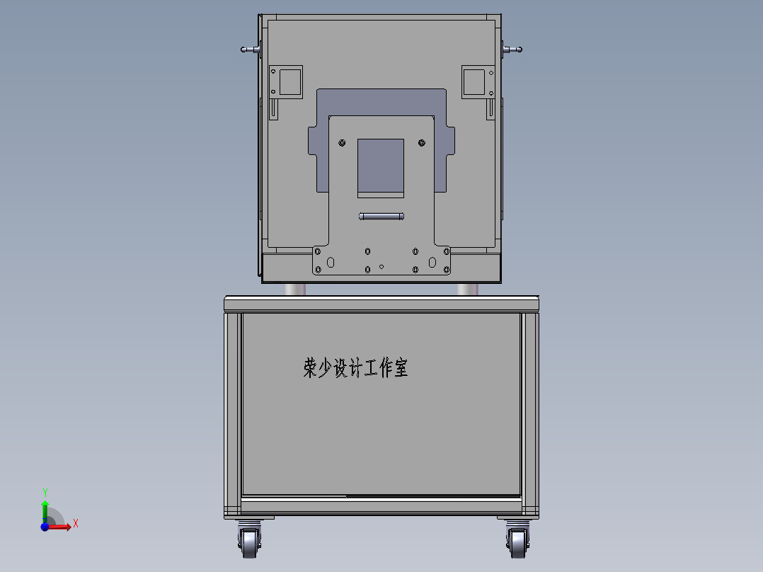 VI手机测试设备sw18可编辑前视图