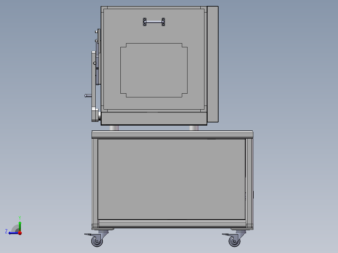 VI手机测试设备sw18可编辑右视图