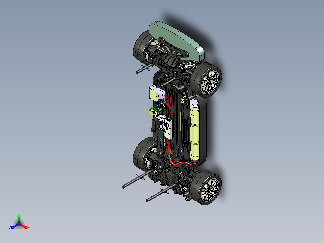田宫<span style='color: red'>tamiya</span> tt-01 type-e<span style='color: red'>底盘</span>设计图纸