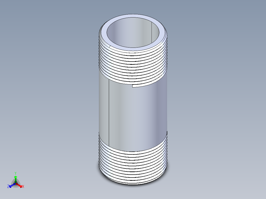 聚氯乙烯配件33-Sch80_Nipple_MPTxMPT_861-173_1.25in x 4in