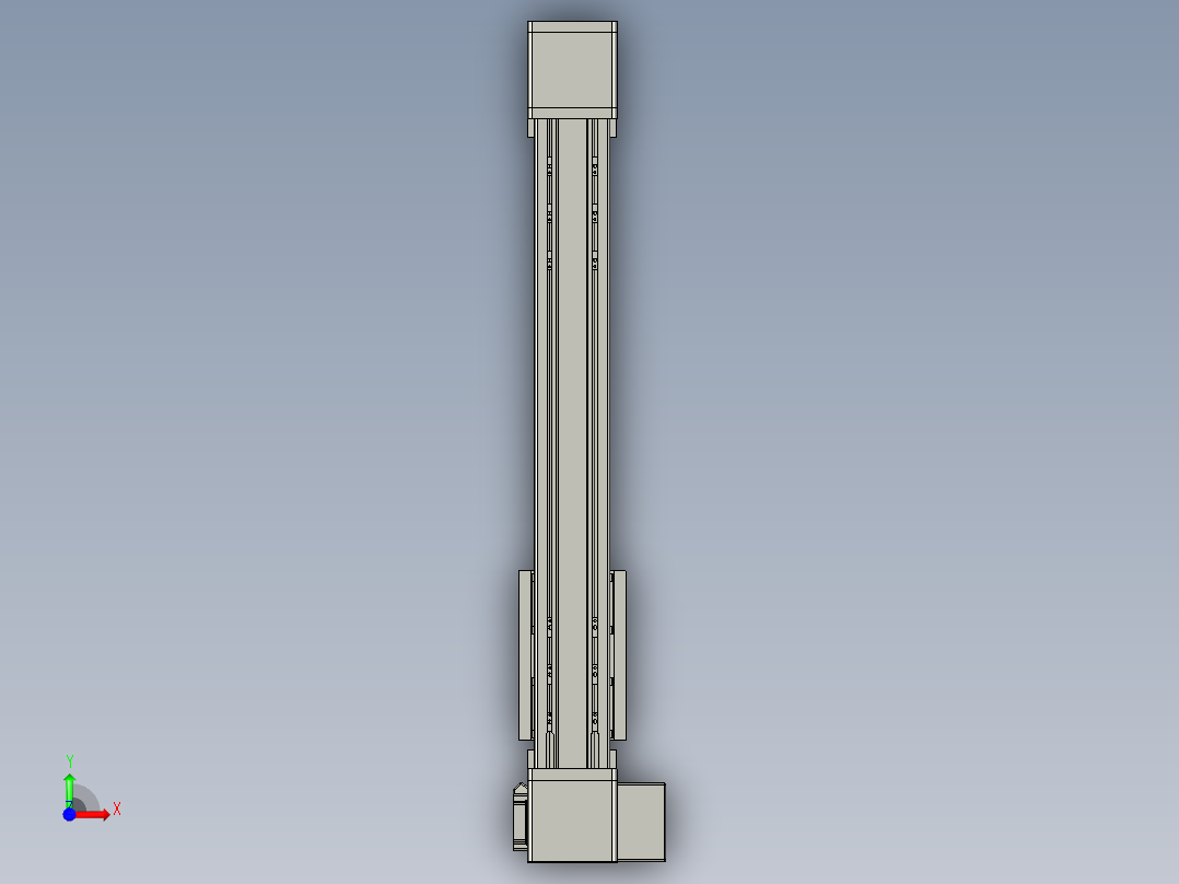 欧规系列-GB8-L96-S450-BRU-P40-MS3前视图
